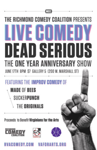 LIVE COMEDY, DEAD SERIOUS