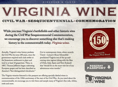 Virginia Wine Sesquicentennial