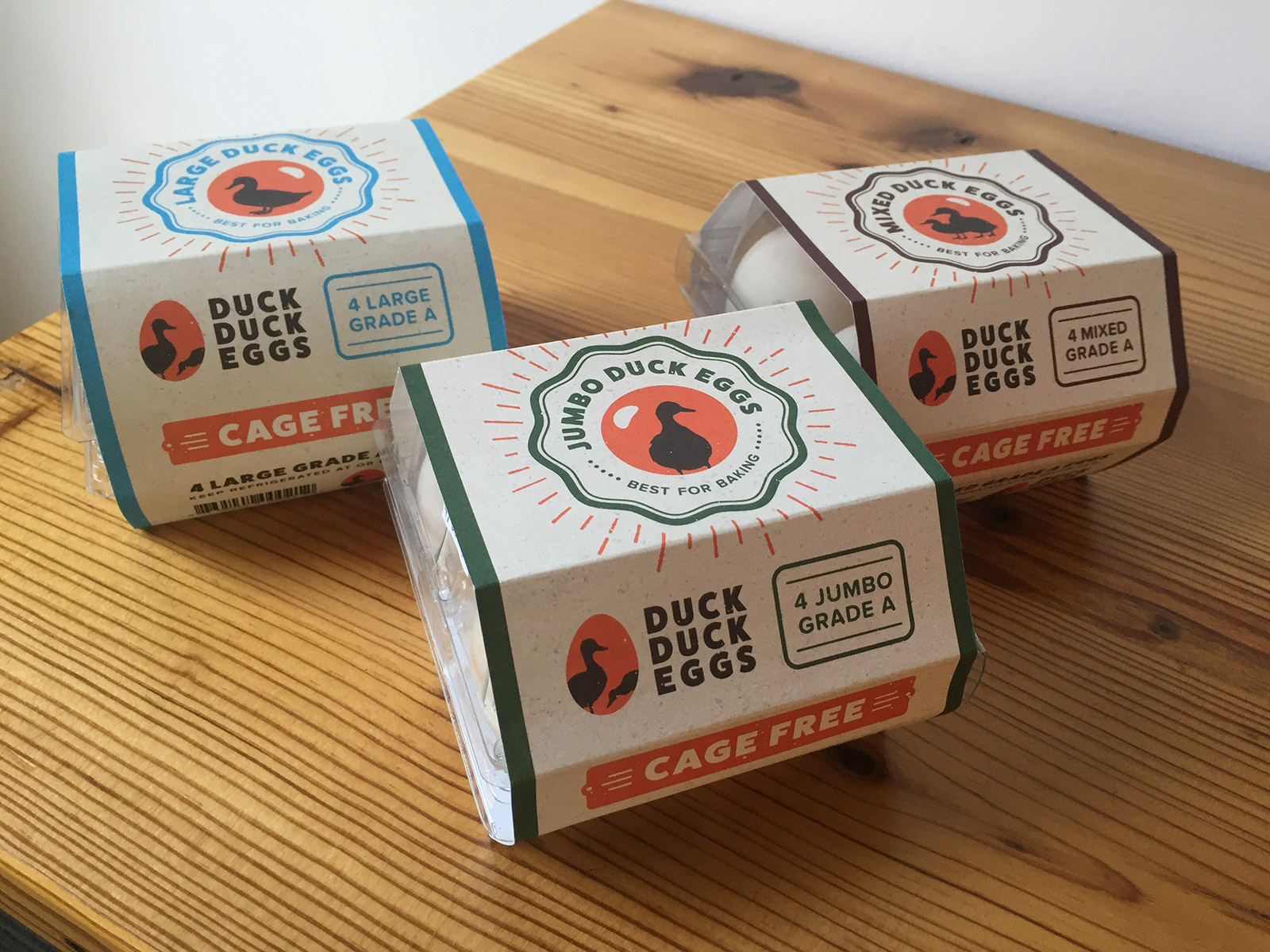 Duck Duck Eggs Packaging